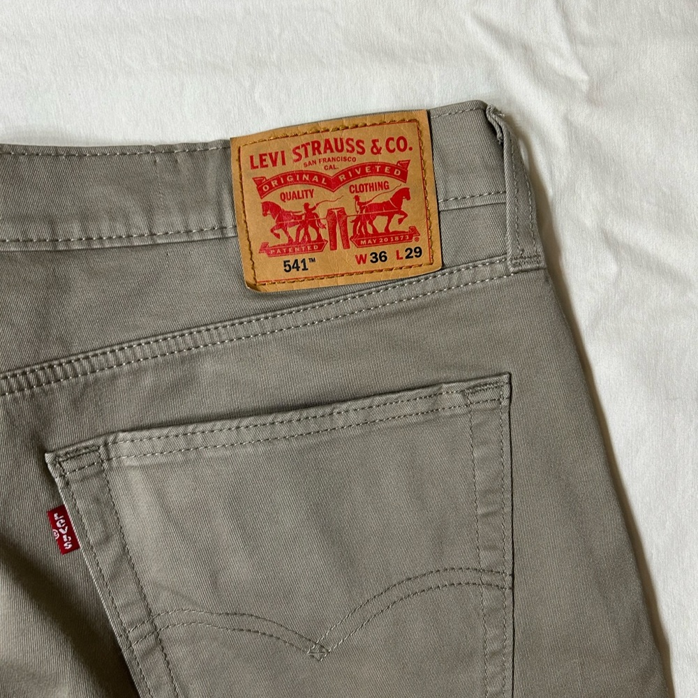 Levi's Taupe Denim Pants